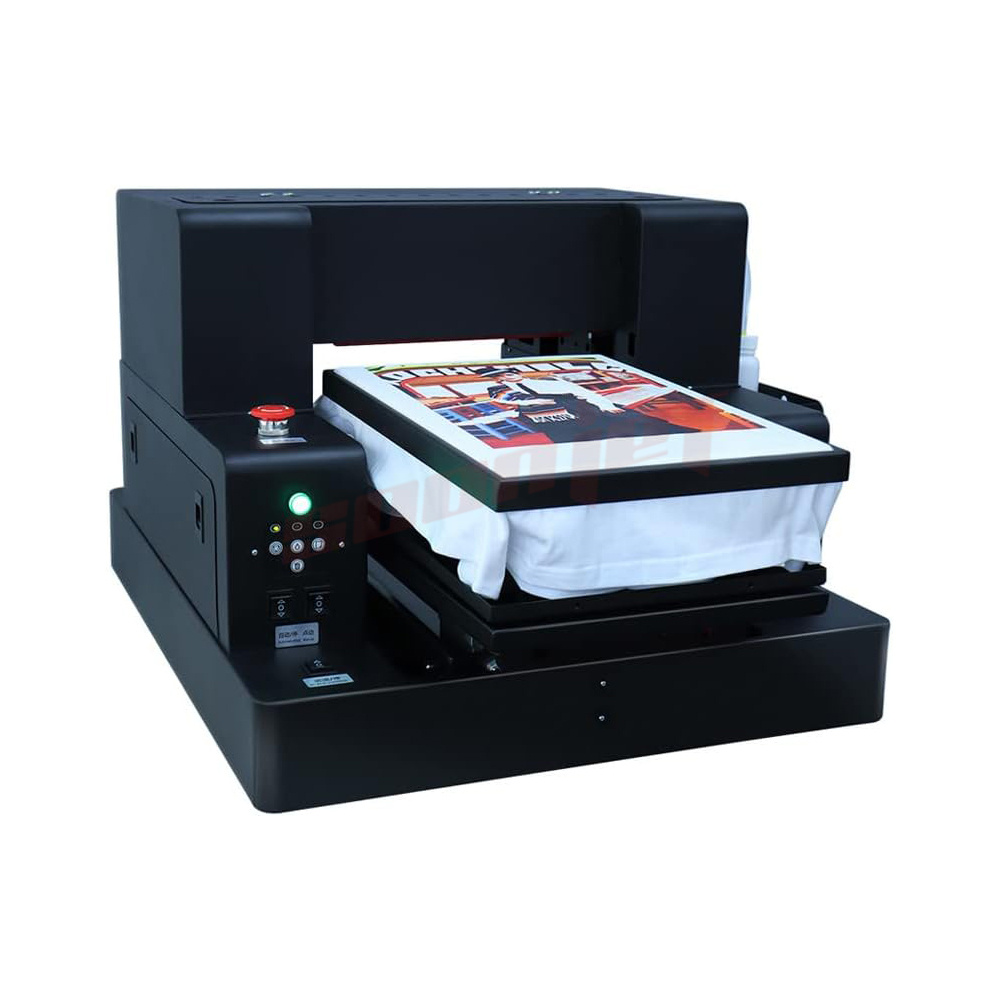 Commercial Shirt Printing Machine - DTG Tshirt flatbed Printer A4 A3