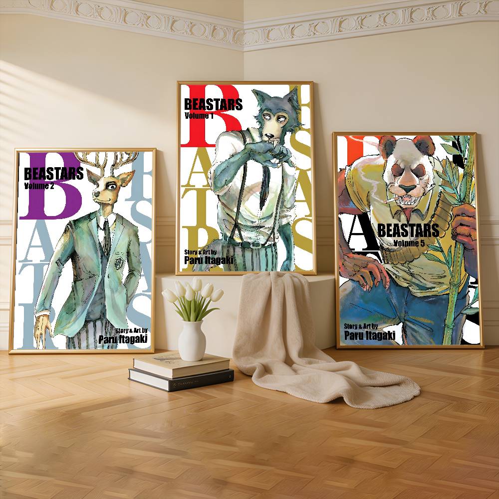 Commercial Printing & Packaging Pvt Ltd Photos - Anime B-Beastars Premium Self Adhesive Poster