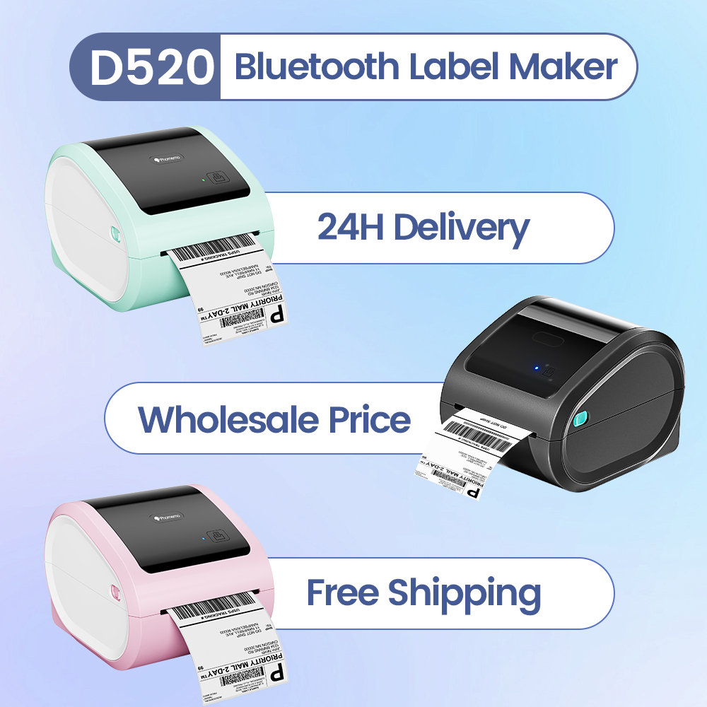 Commercial Shirt Printing Machine - 【Dropshipping Price】Shipping Label Printer Wireless Bluethooth