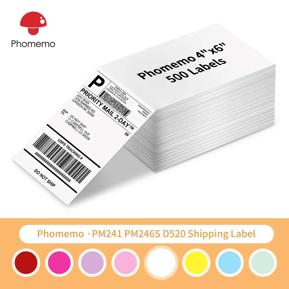 Commercial Shirt Printing Machine - Phomemo 241BT 246S Thermal Label Printer