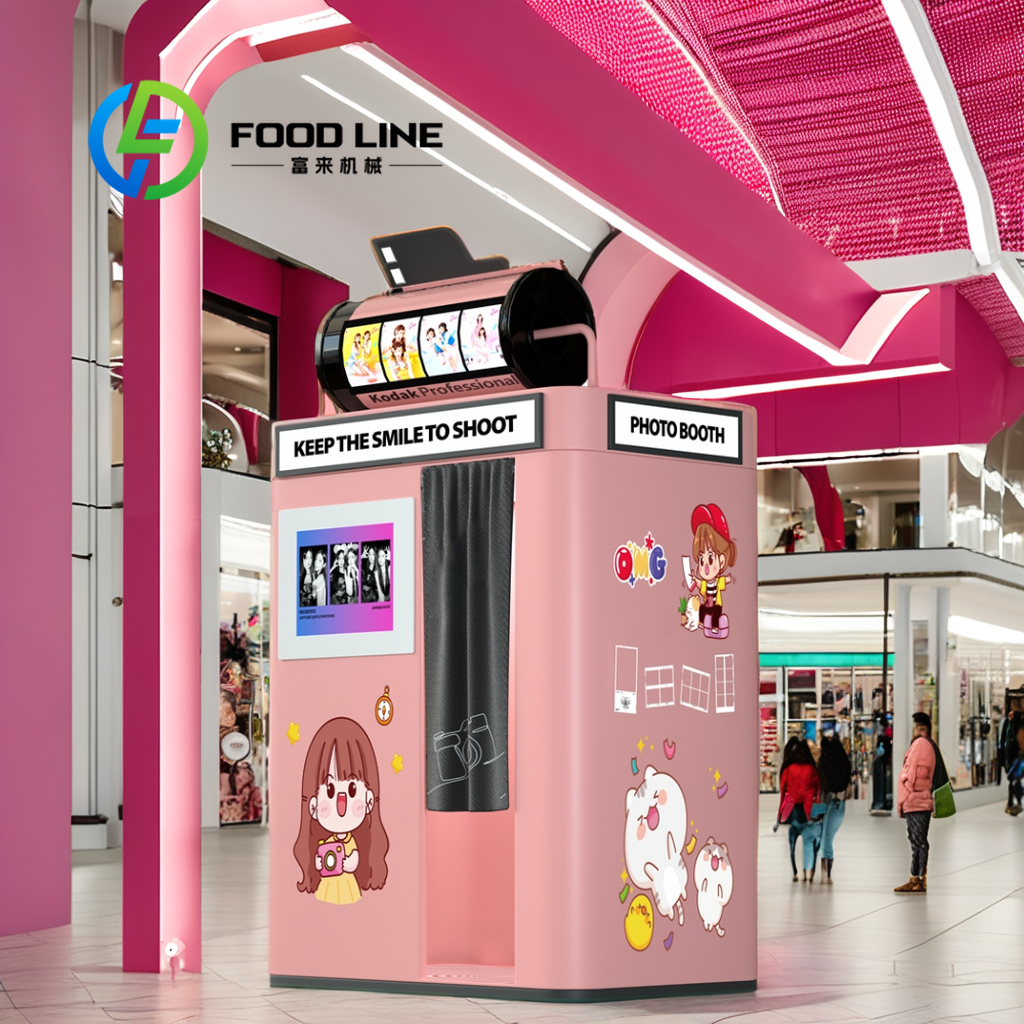 Commercial Printing Services - customize Self Service Photo Booth Touch