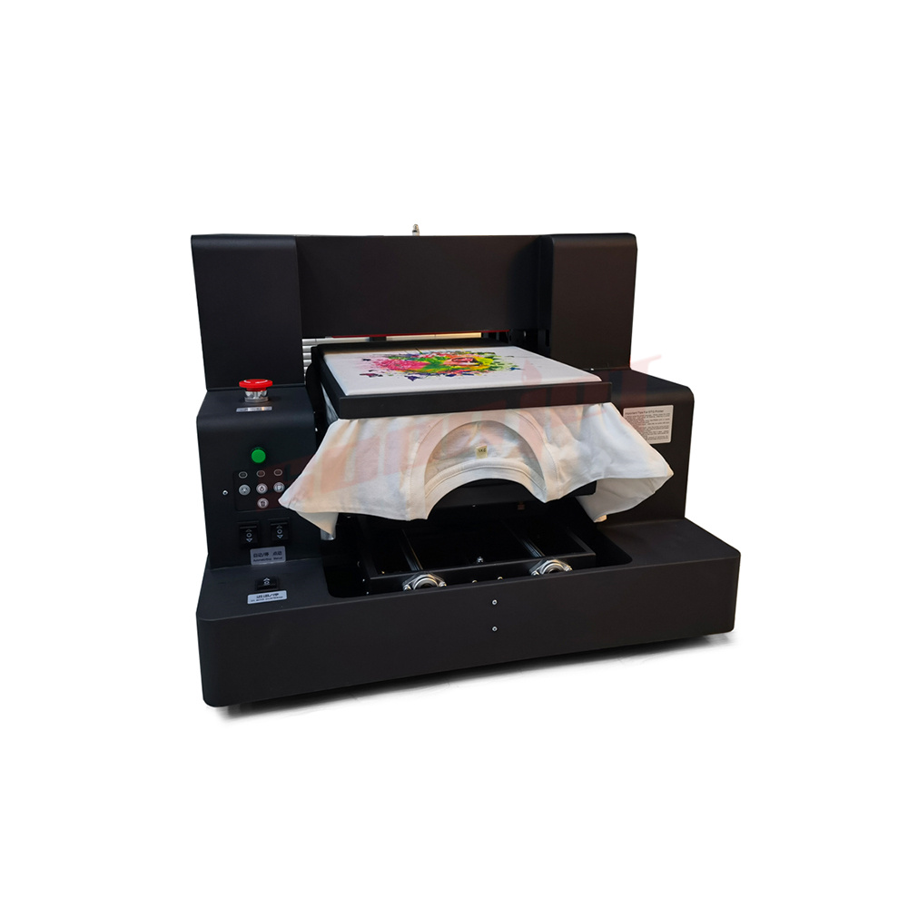 DTG Tshirt  flatbed Printer A4 - Commercial Shirt Printing Machine incelemesi ve fiyatı
