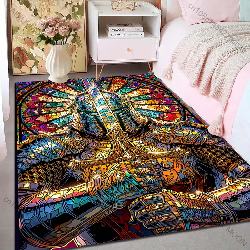 1PC Stained glass knight sword - Commercial Glass Printing incelemesi ve fiyatı