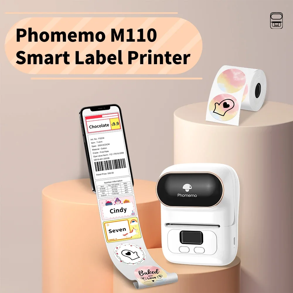 M110 Label Printer Mini Printe - Commercial Shirt Printing Machine incelemesi ve fiyatı
