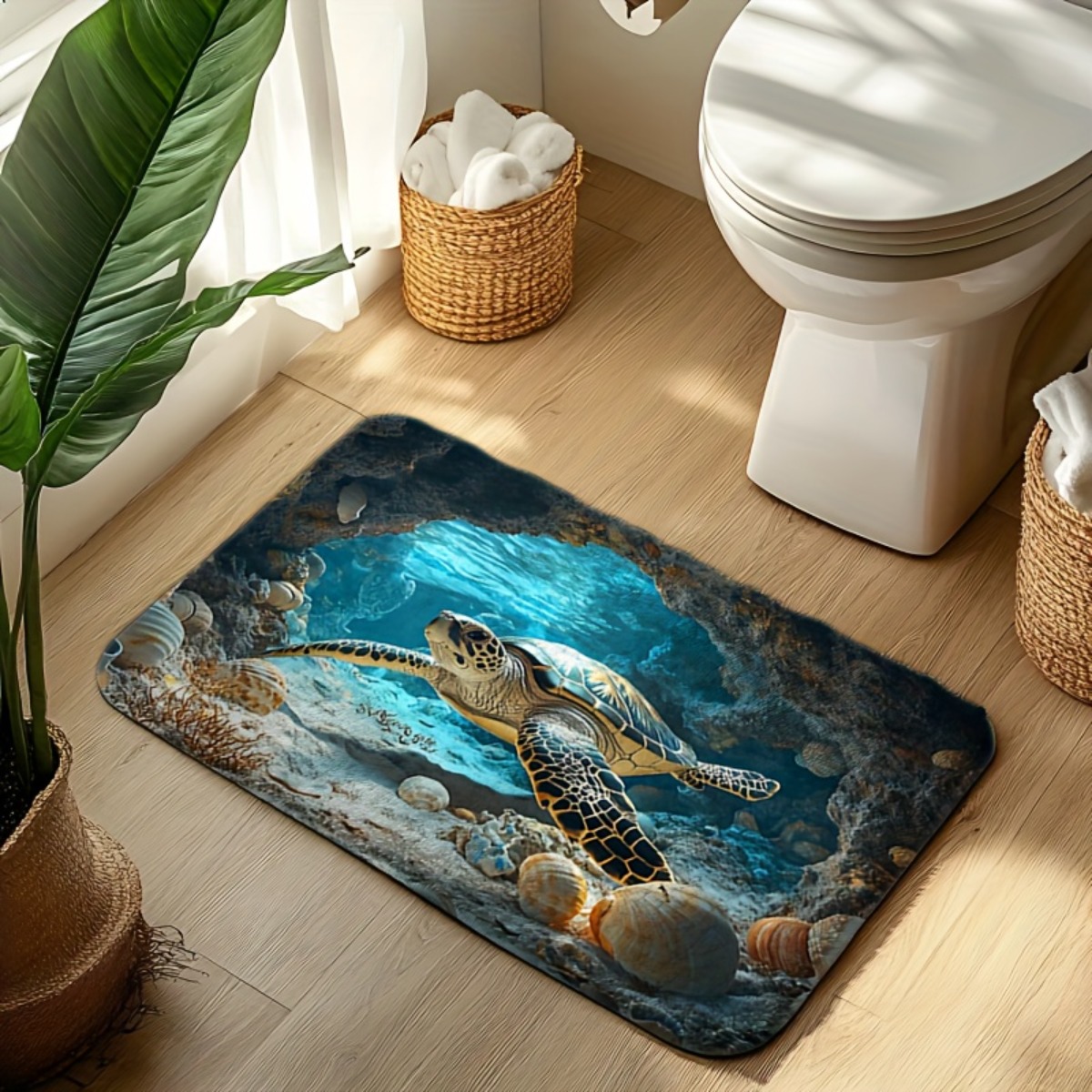 Sea Turtle Rug Velvet Flannel  - Commercial Printing And Design incelemesi ve fiyatı