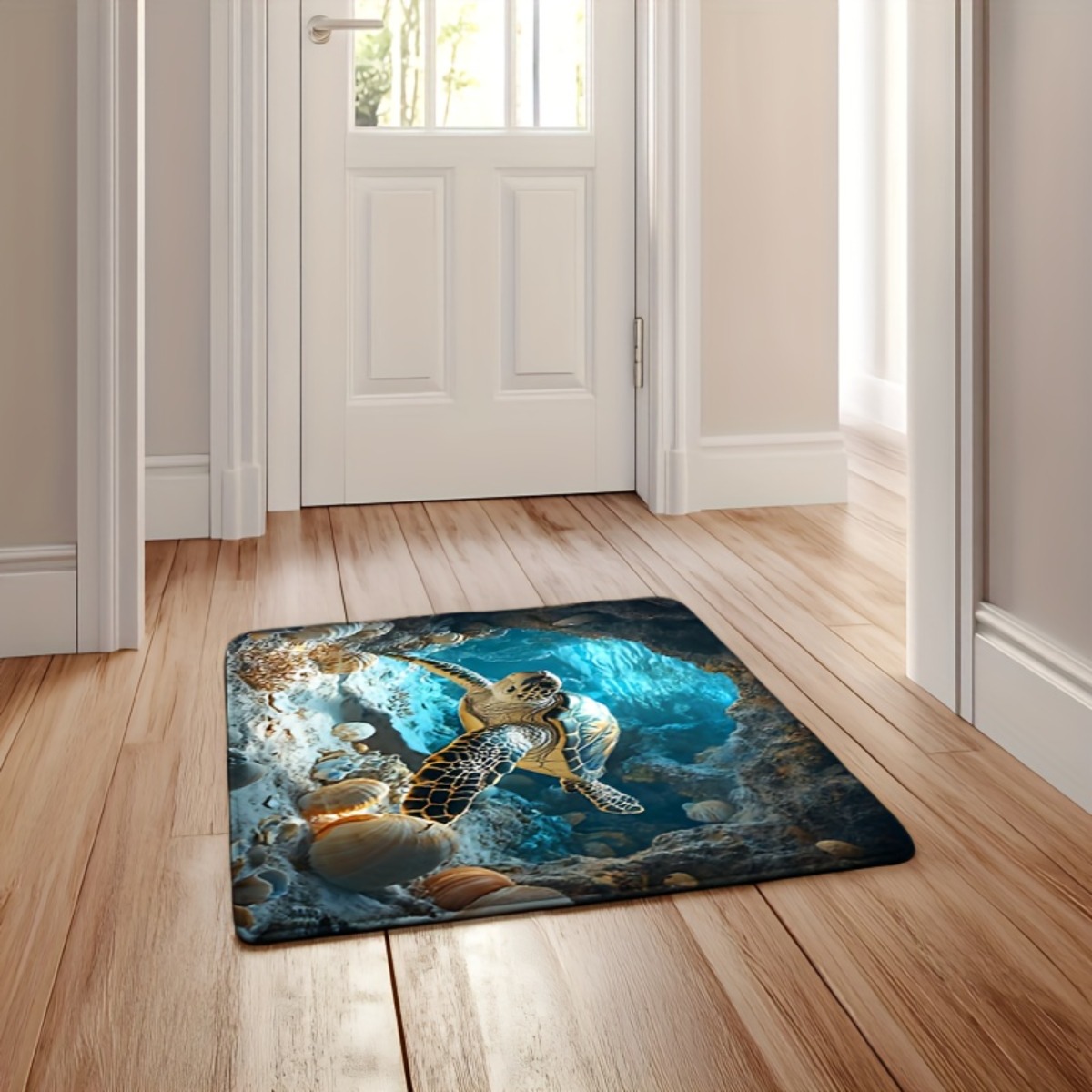 Sea Turtle Rug Velvet Flannel  - Commercial Printing And Design incelemesi ve fiyatı