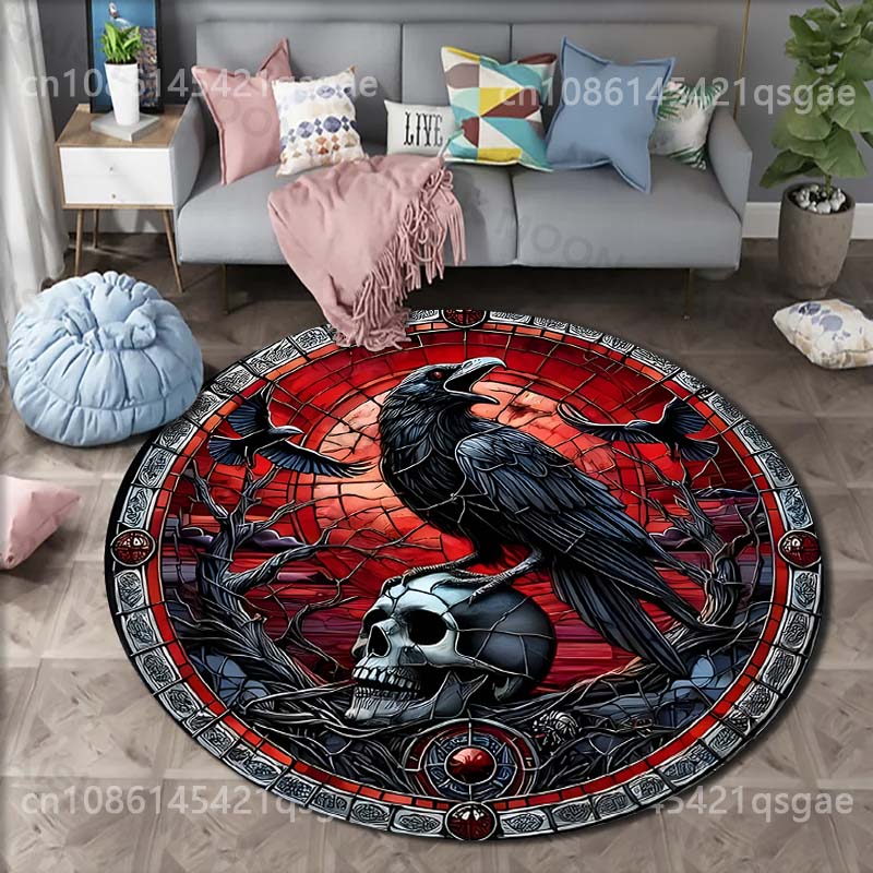 Multiple sizes Raven skull the - Commercial Glass Printing incelemesi ve fiyatı