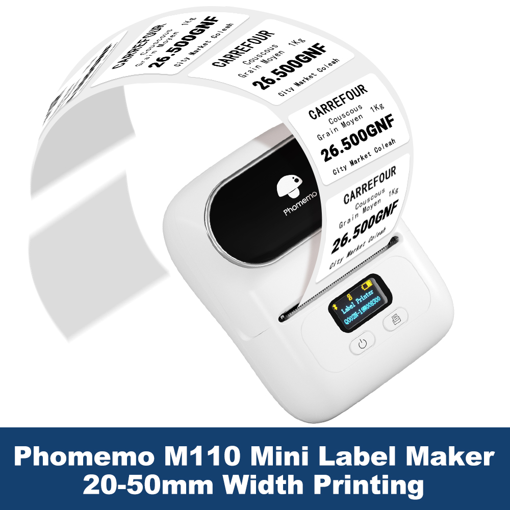 Phomemo Label Printer M110 Lab - Commercial Shirt Printing Machine incelemesi ve fiyatı