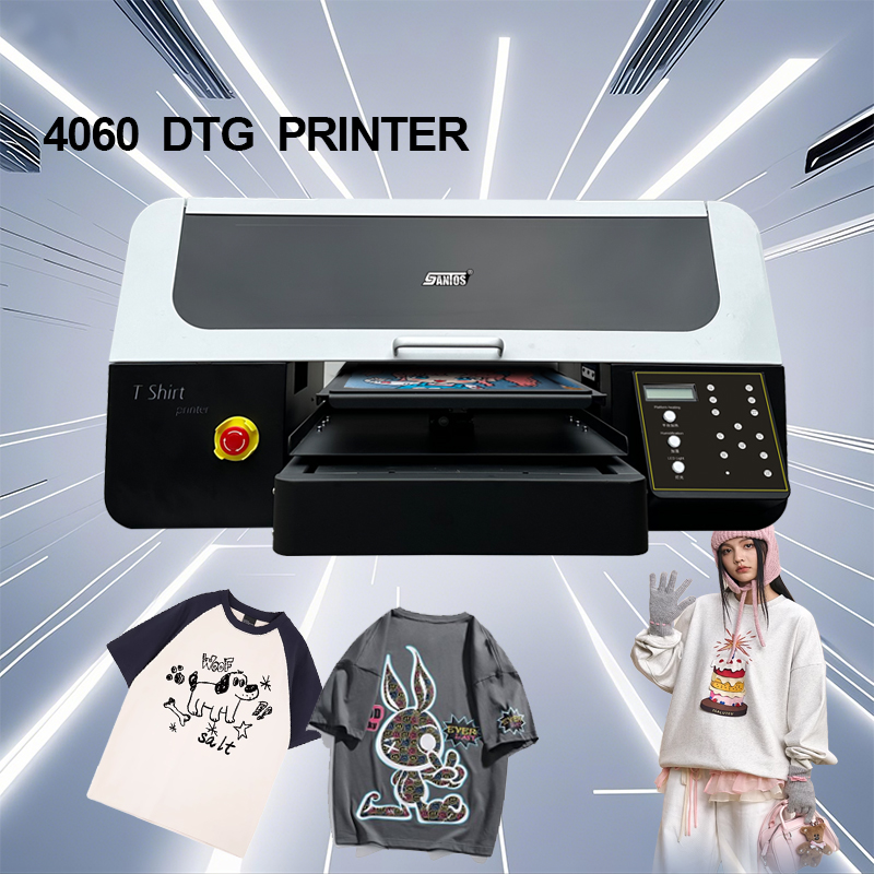 T Shirt Digital Printer 4060 M - Commercial Shirt Printing Machine incelemesi ve fiyatı
