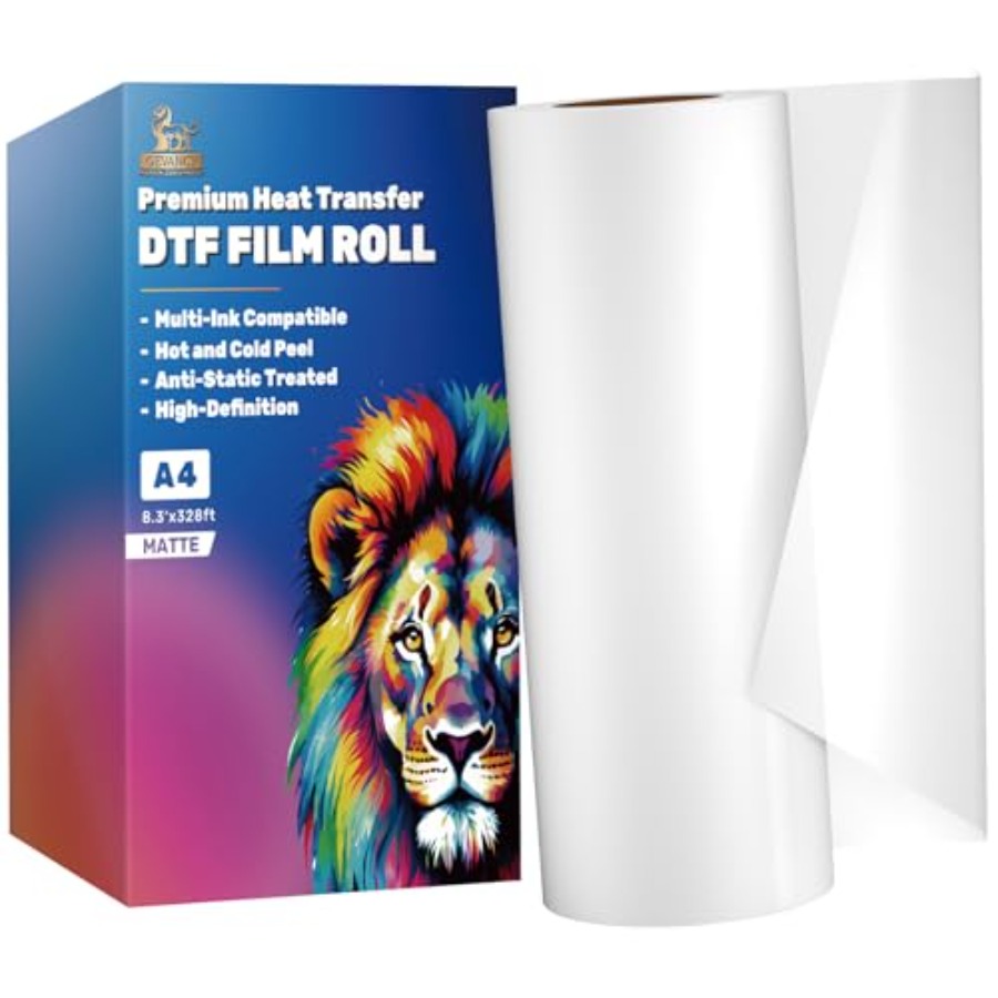 DTF Transfer Film Roll 8.3 inc - Dtf Hot Peel Film incelemesi ve fiyatı