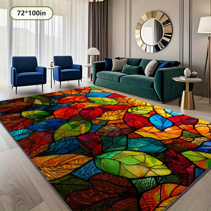 VIKAMA Stained Glass Leaf Prin - Commercial Glass Printing incelemesi ve fiyatı