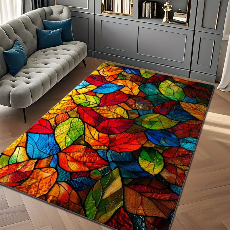 VIKAMA Stained Glass Leaf Prin - Commercial Glass Printing incelemesi ve fiyatı