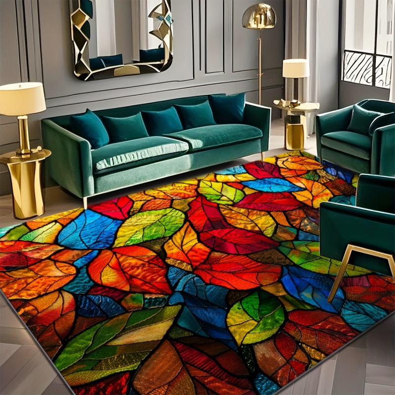 VIKAMA Stained Glass Leaf Prin - Commercial Glass Printing incelemesi ve fiyatı