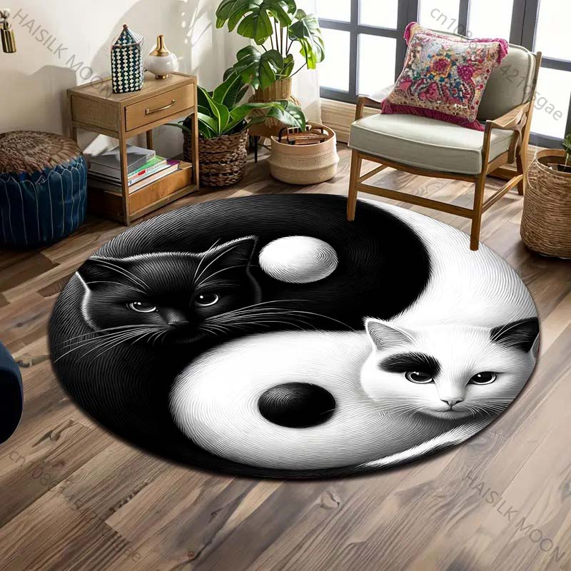 Multiple sizes Cat and Yin-Yan - Commercial Printing And Design incelemesi ve fiyatı