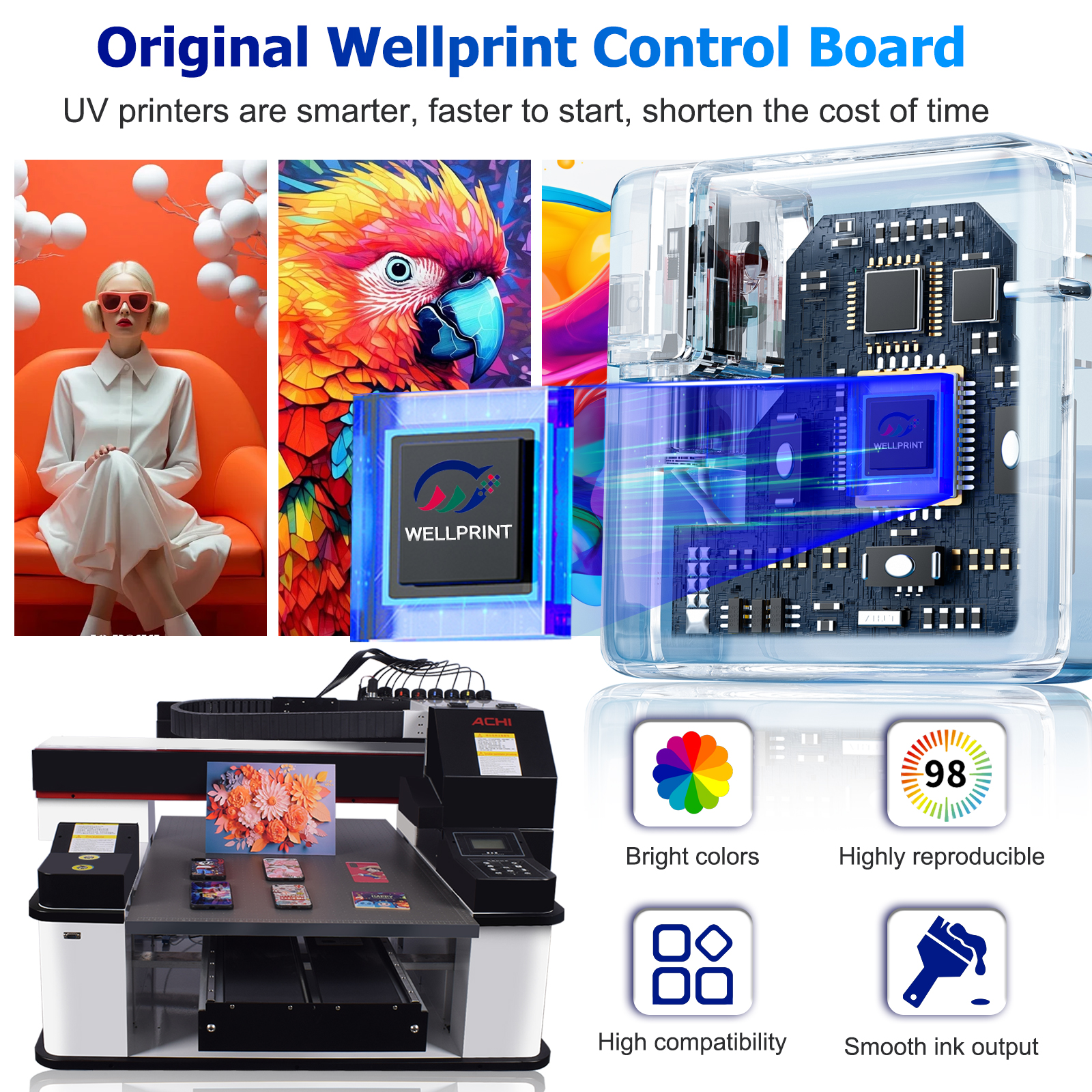 UV Flatbed Printer A1 Size UV  - Commercial Glass Printing incelemesi ve fiyatı