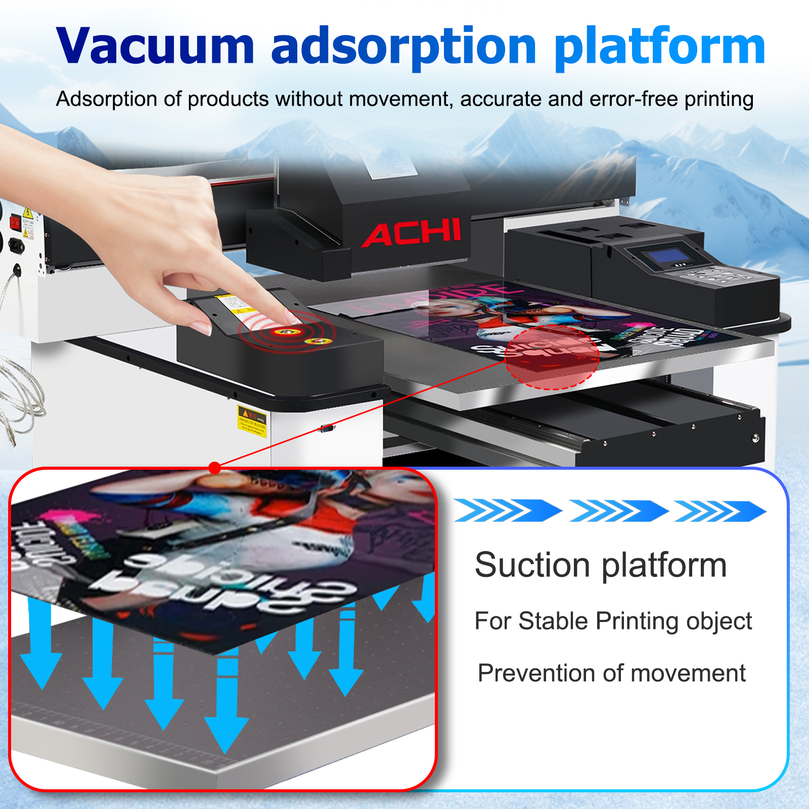 UV Flatbed Printer A1 Size UV  - Commercial Glass Printing incelemesi ve fiyatı