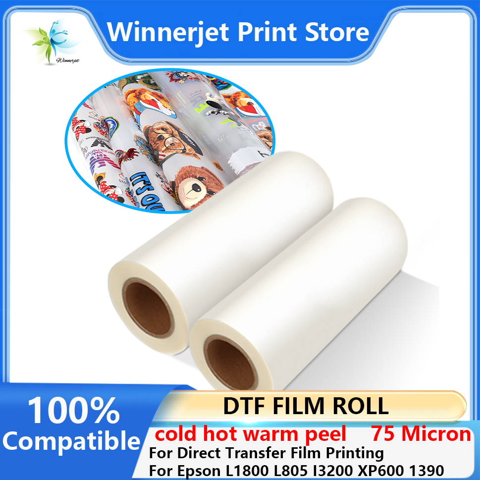 30cm*100m DTF PET Film Roll Di - Dtf Hot Peel Film incelemesi ve fiyatı