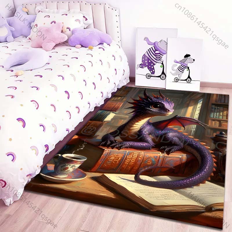 Magic Book Dragon Print Carpet - Commercial Printing Books incelemesi ve fiyatı
