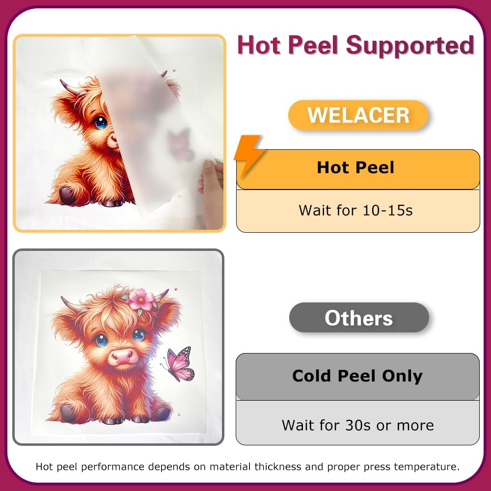 DTF Transfer Film A4 100 Sheet - Dtf Hot Peel Film incelemesi ve fiyatı
