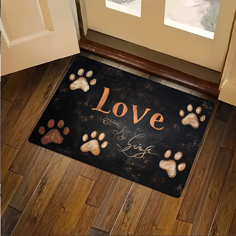Cat Dog Paw Print Pattern Kitc - Commercial Printing And Design incelemesi ve fiyatı
