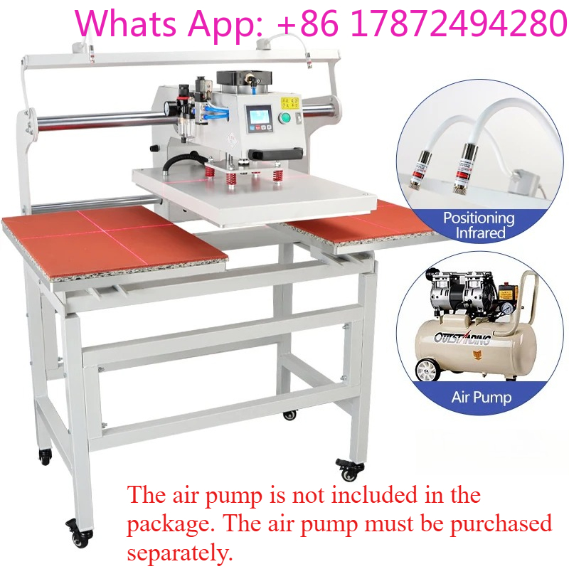 Dual Electric Slide Hot Stampi - Commercial Shirt Printing Machine incelemesi ve fiyatı