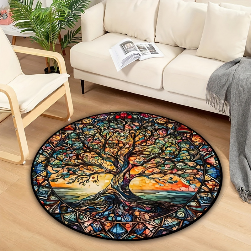 VIKAMA Stained Glass Tree of L - Commercial Glass Printing incelemesi ve fiyatı