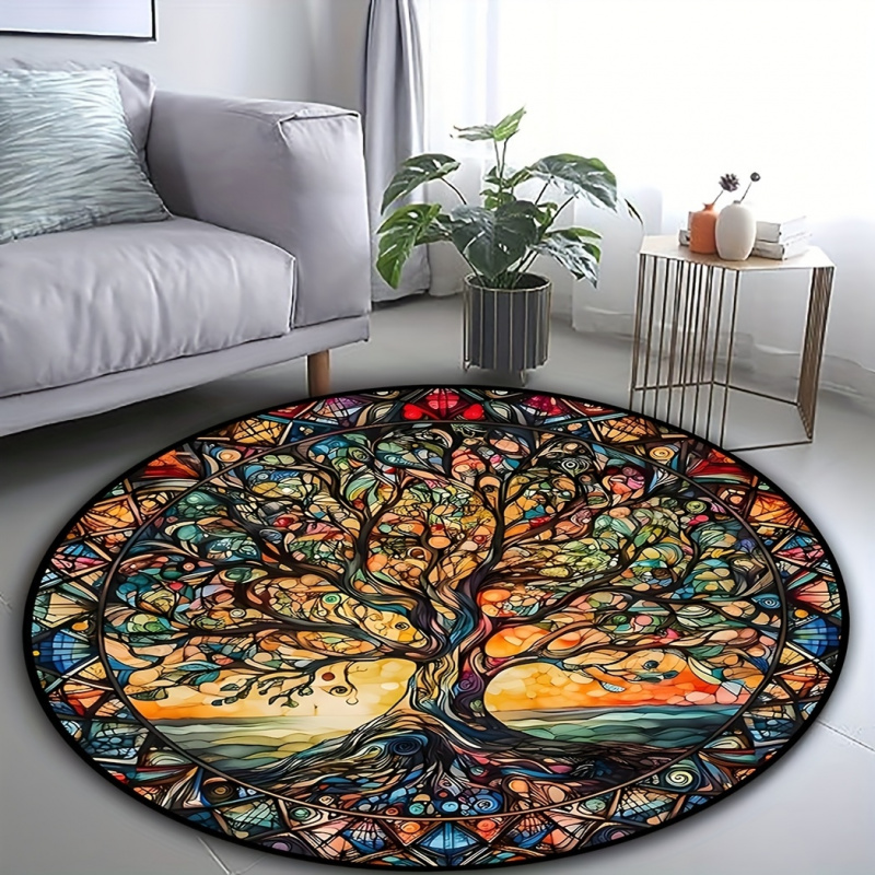 VIKAMA Stained Glass Tree of L - Commercial Glass Printing incelemesi ve fiyatı