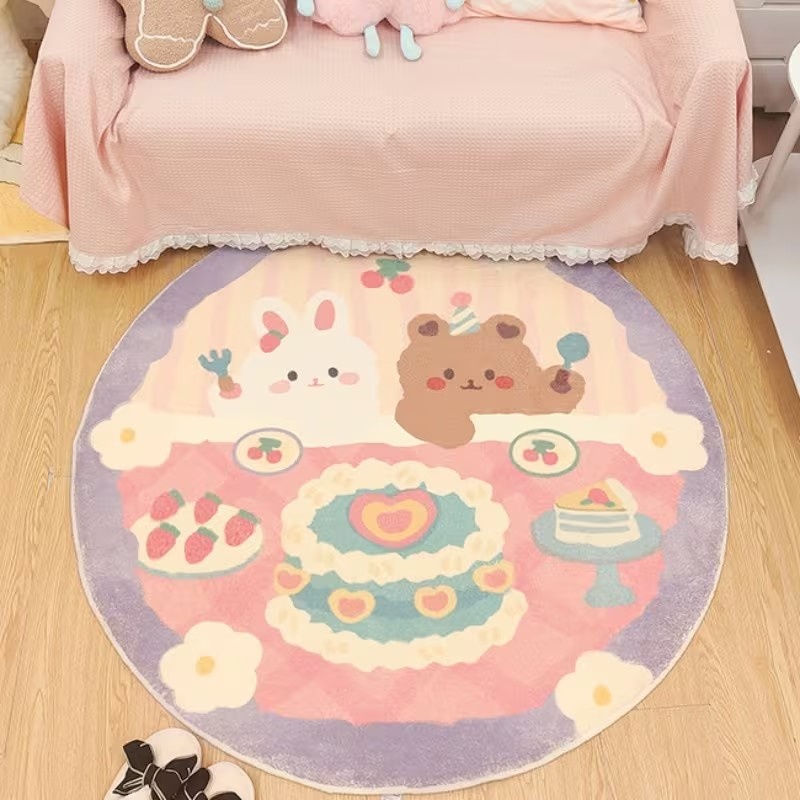 Cute Rabbit Bear Cake Print Ro - Commercial Printing Services incelemesi ve fiyatı