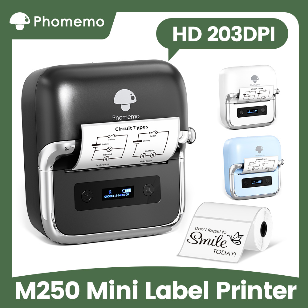 Phomemo M250 Label Maker 75mm  - Commercial Shirt Printing Machine incelemesi ve fiyatı