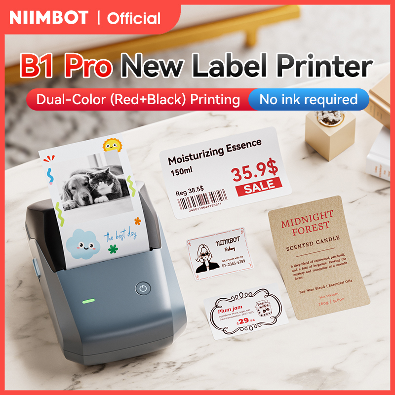 Niimbot B1 Pro Label Printer 3 - Commercial Shirt Printing Machine incelemesi ve fiyatı