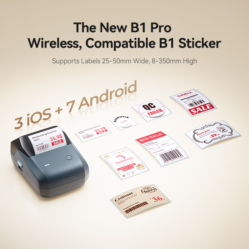 Niimbot B1 Pro Label Printer 3 - Commercial Shirt Printing Machine incelemesi ve fiyatı