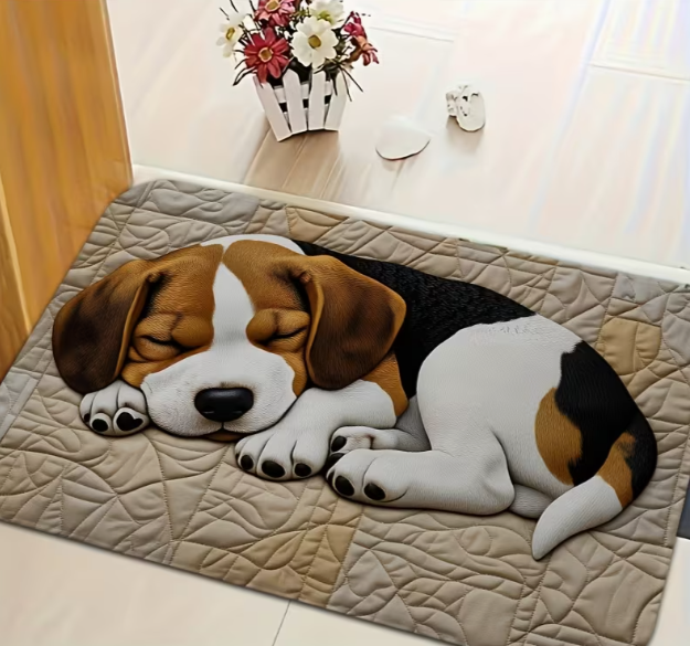 Cute Sleeping Beagle Pattern F - Commercial Printing And Design incelemesi ve fiyatı