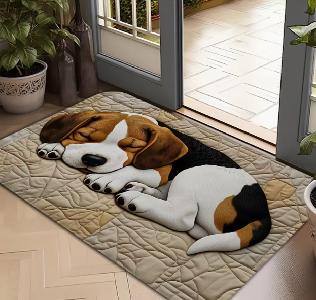 Cute Sleeping Beagle Pattern F - Commercial Printing And Design incelemesi ve fiyatı