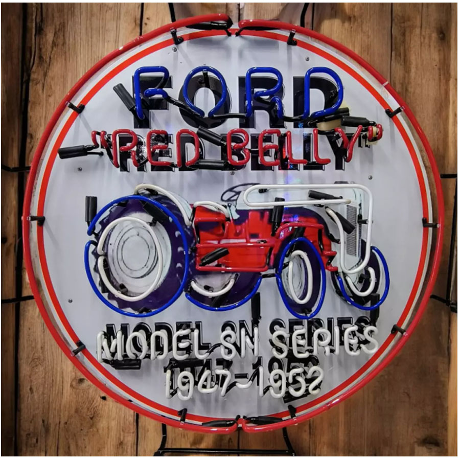 For Red Belly Neon Sign Tracto - Commercial Glass Printing incelemesi ve fiyatı