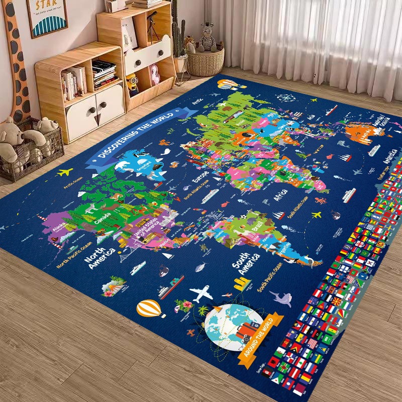 Animal World Map Print Large A - Commercial Printing Services incelemesi ve fiyatı